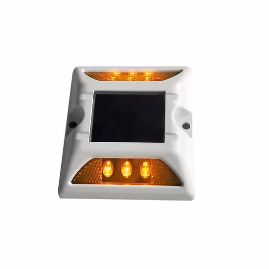 Best Quality Reflective Aluminium Spike Path Permanent Safety Solar LED Cat Eyes