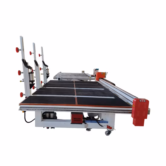 2021 Neue CNC-Glasschneidetischplattenmaschine und Glasschneide-Produktionslinie
